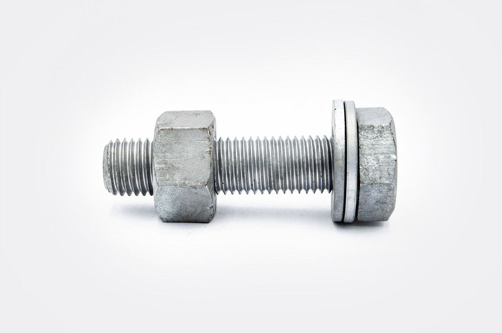 High strength structural bolt combination for preloading